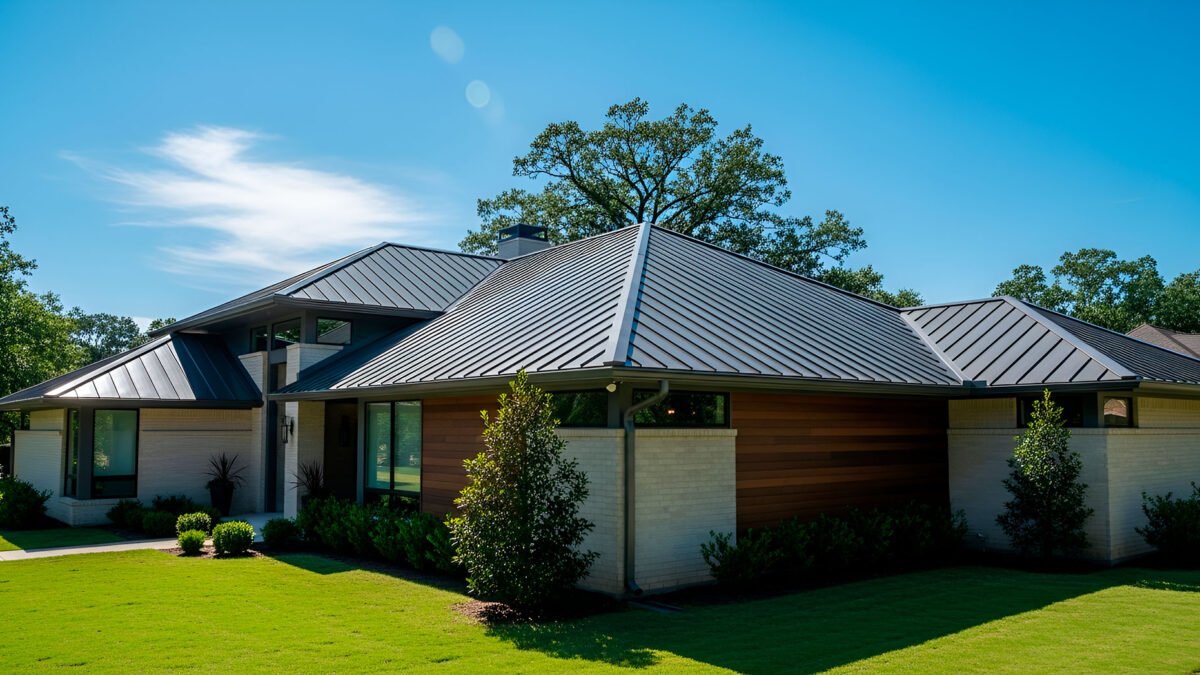 Metal roof installed in Shreveport