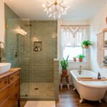 Newly renovated bathroom