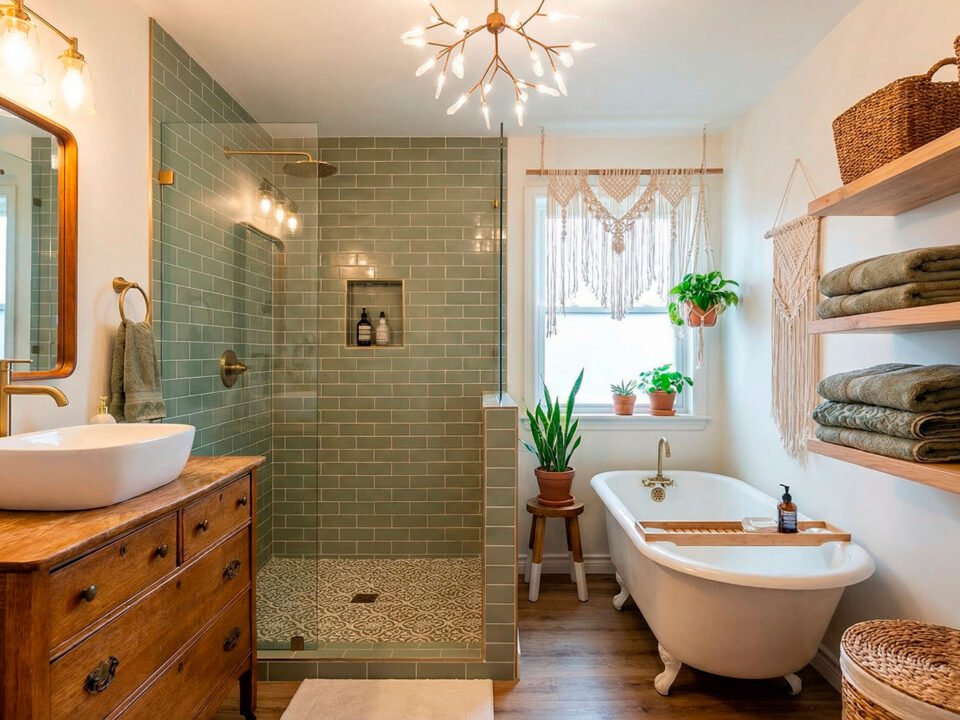 Newly renovated bathroom